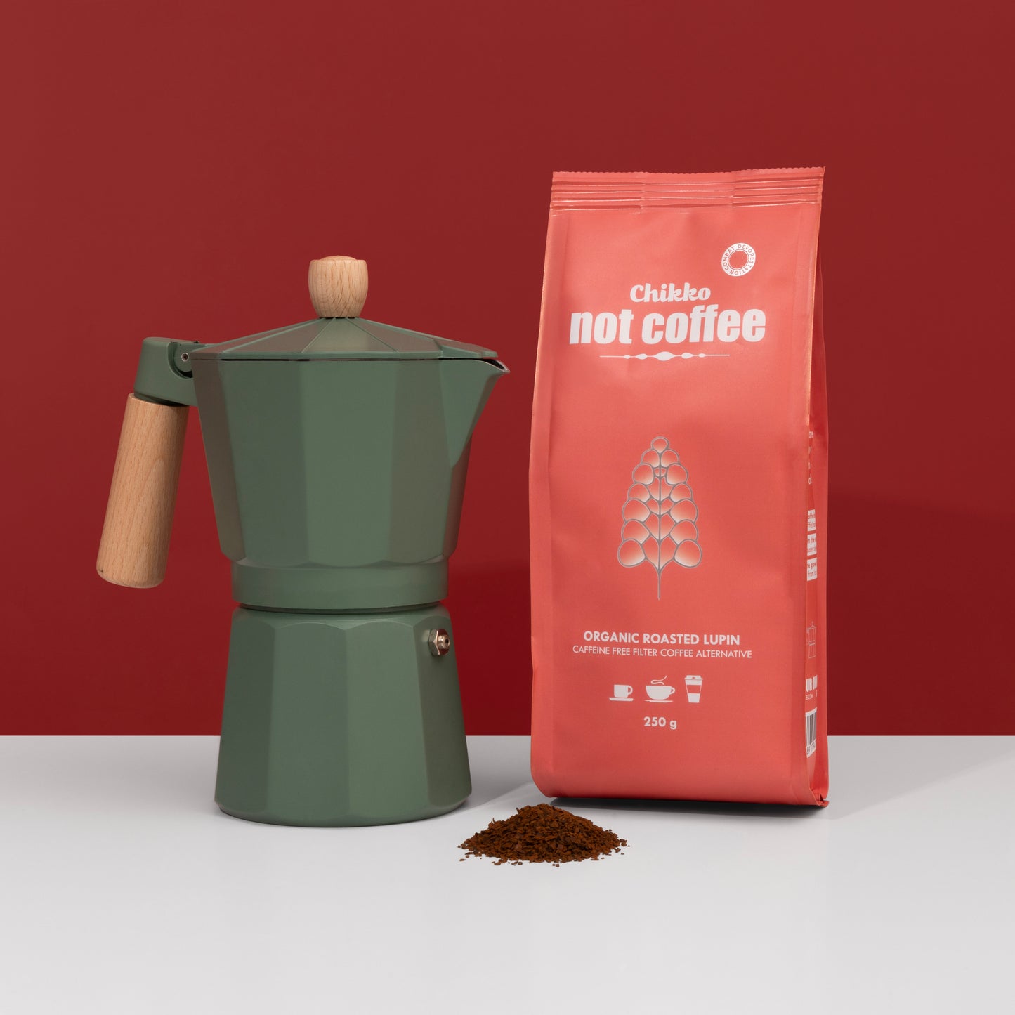 Chikko Not Coffee<br> Organic Roasted Lupine 250g