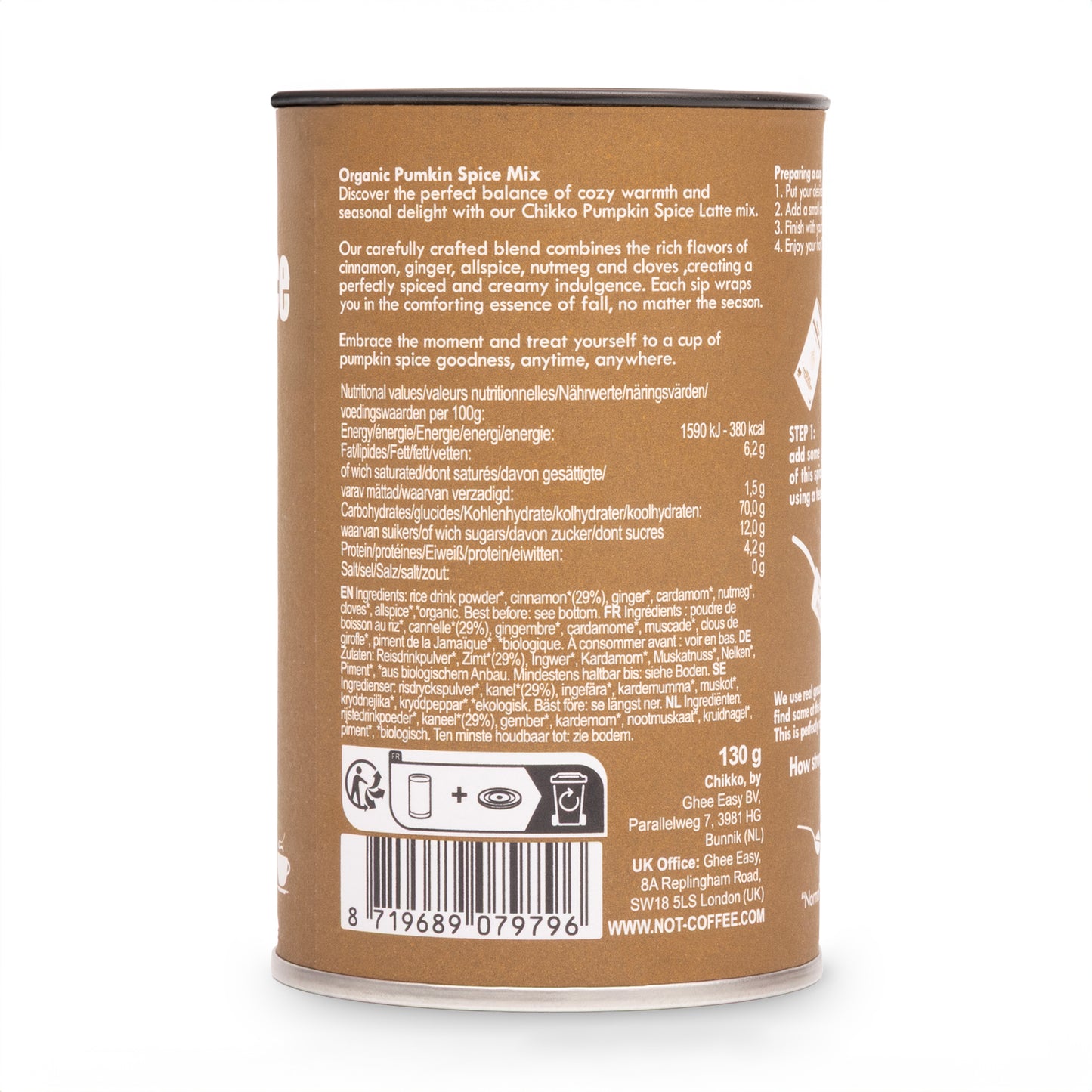 Chikko Pumpkin Spice