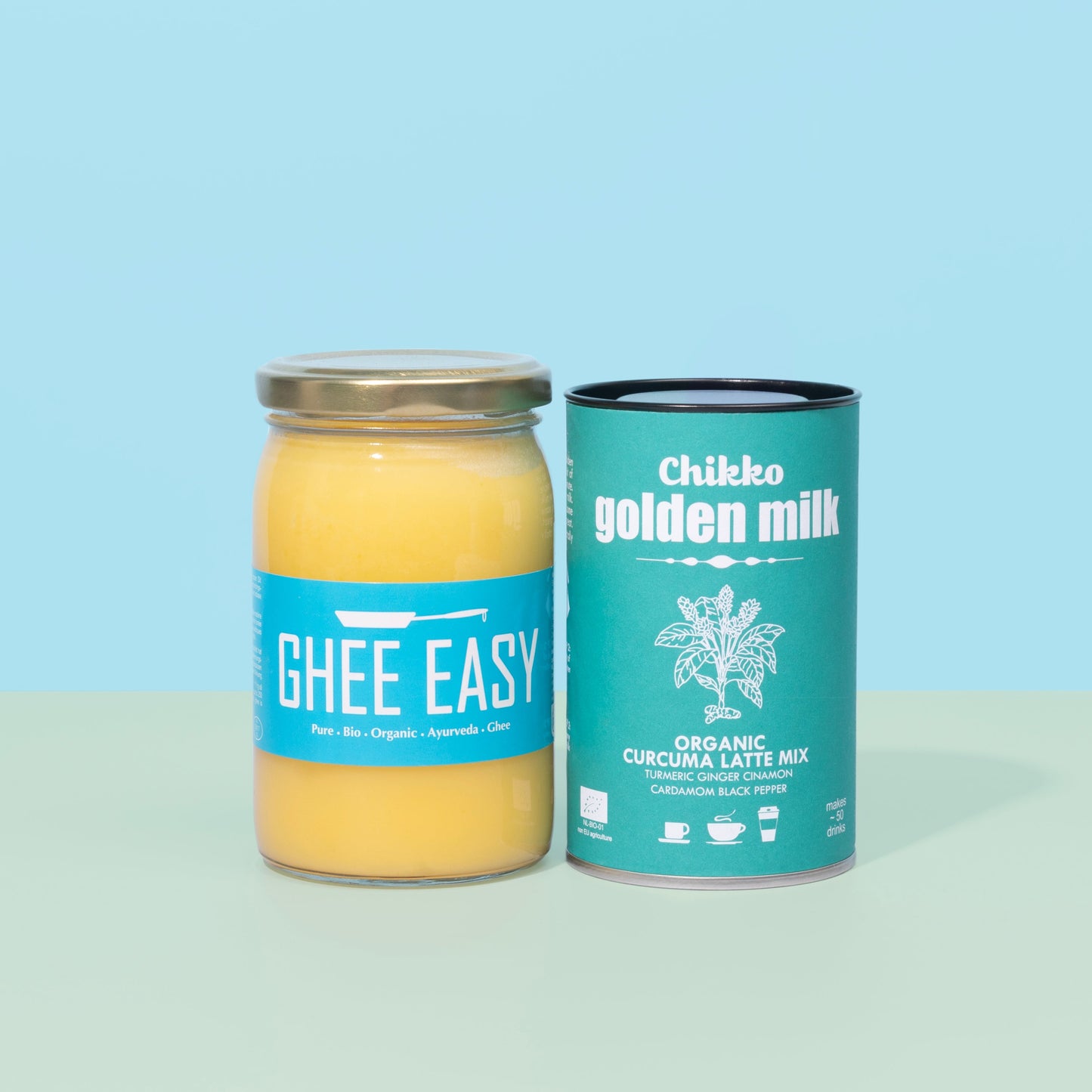 245 g Ghee + Golden Milk Kombipackung